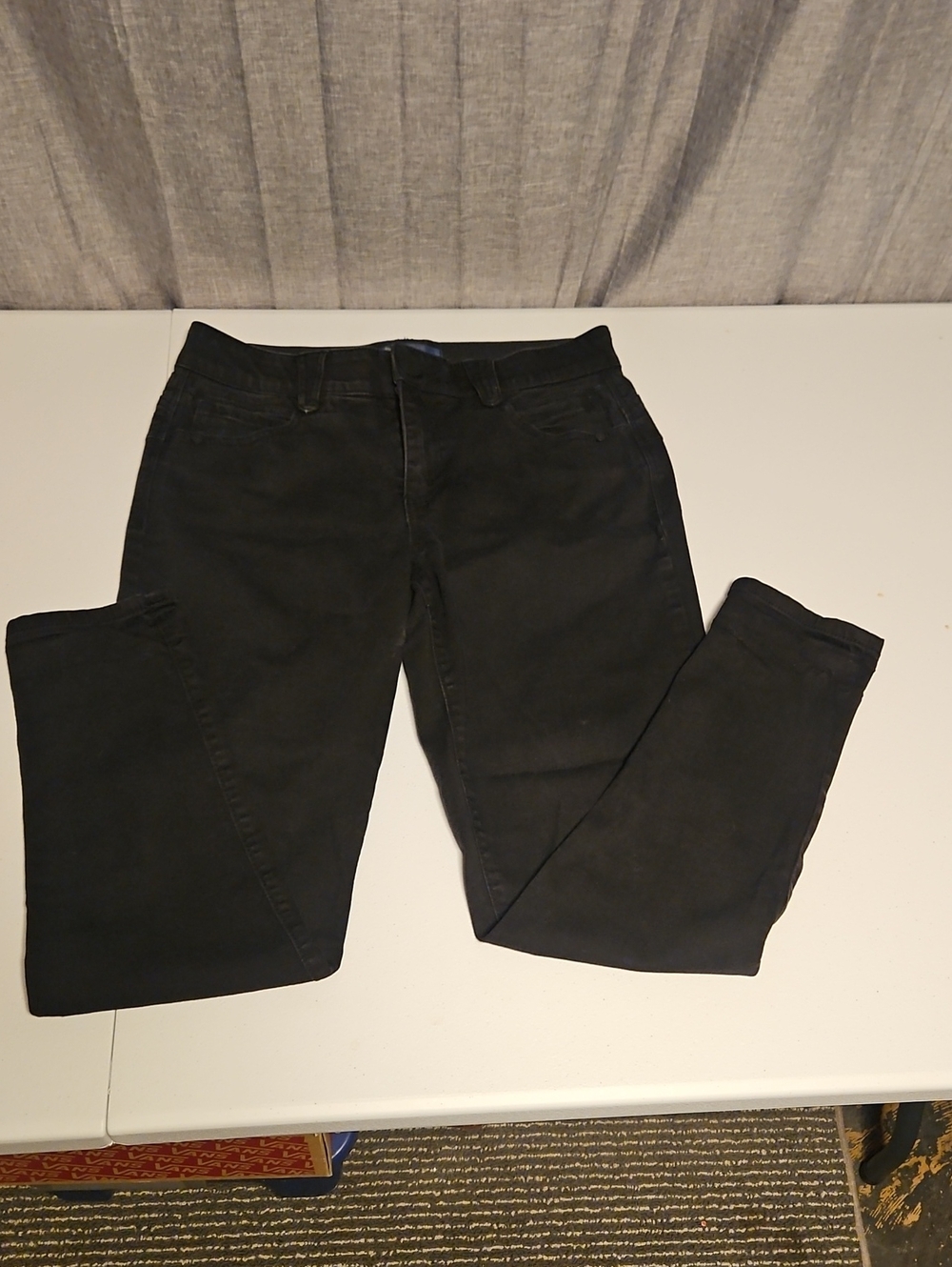 Democracy "Ab" Solution Black Jeans Stretch Waist